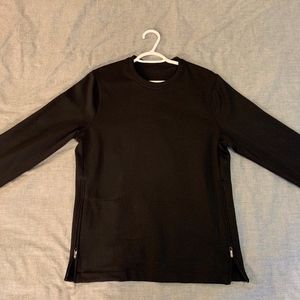 Lululemon Crew Neck Sweatshirt (Black - M)